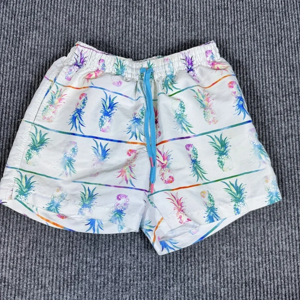 Chubbies Swim Trunks Bathing Suit Pineapple All Over Print AOP 5.5